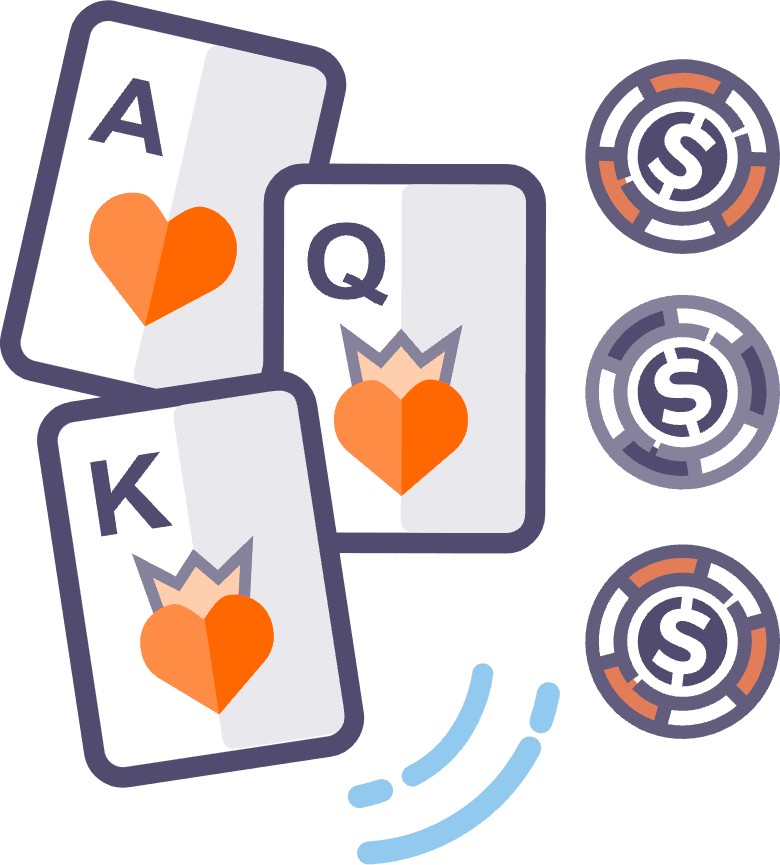 Kasinoer med nye Three Card Poker -spil – Begynd at spille nu!