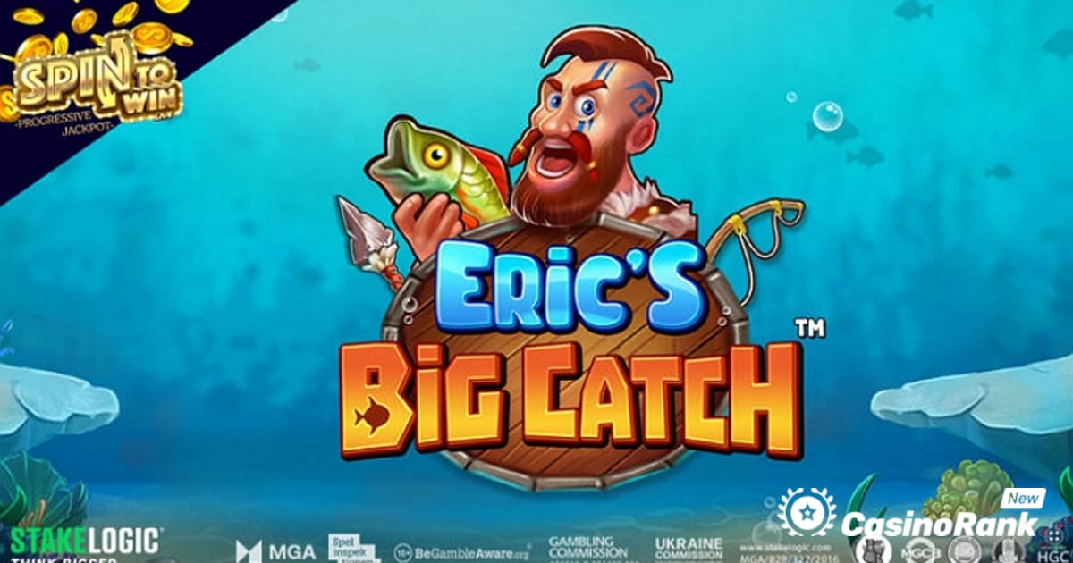 Stakelogic inviterer spillere til en fiskeekspedition i Eric's Big Catch