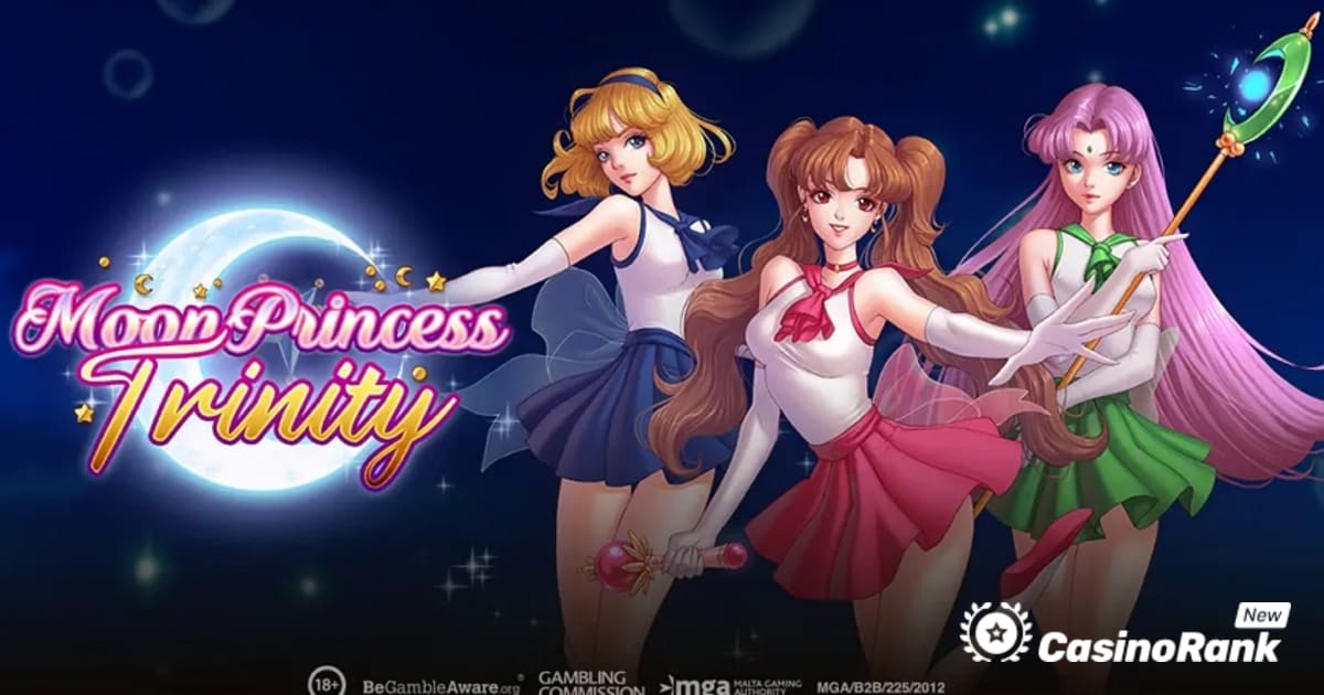 Play'n GO besøger kongefejden igen med Moon Princess Trinity