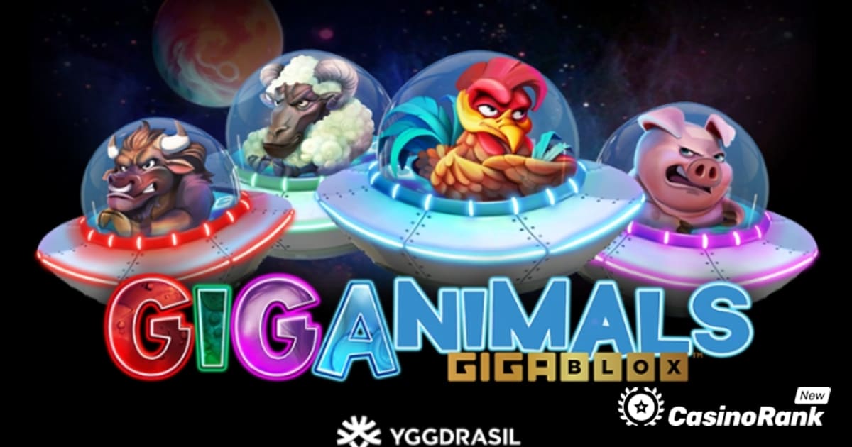 Tag på en intergalaktisk rejse i Giganimals GigaBlox af Yggdrasil